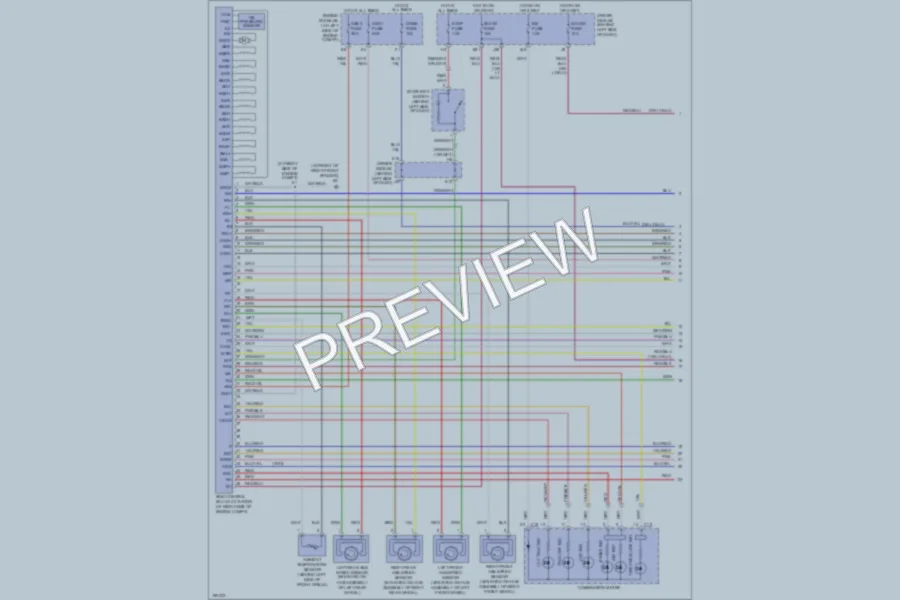 2004 Toyota RAV4 Anti Lock Brakes wiring diagram preview