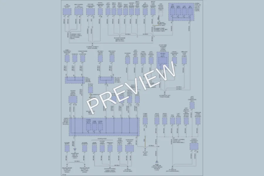 2004 Toyota RAV4 Ground Distribution wiring diagram preview