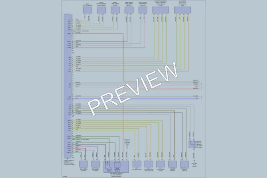 2004 Toyota RAV4 Supplemental Restraints wiring diagram preview