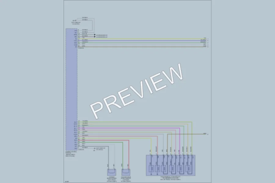 2004 Toyota RAV4 Transmission wiring diagram preview