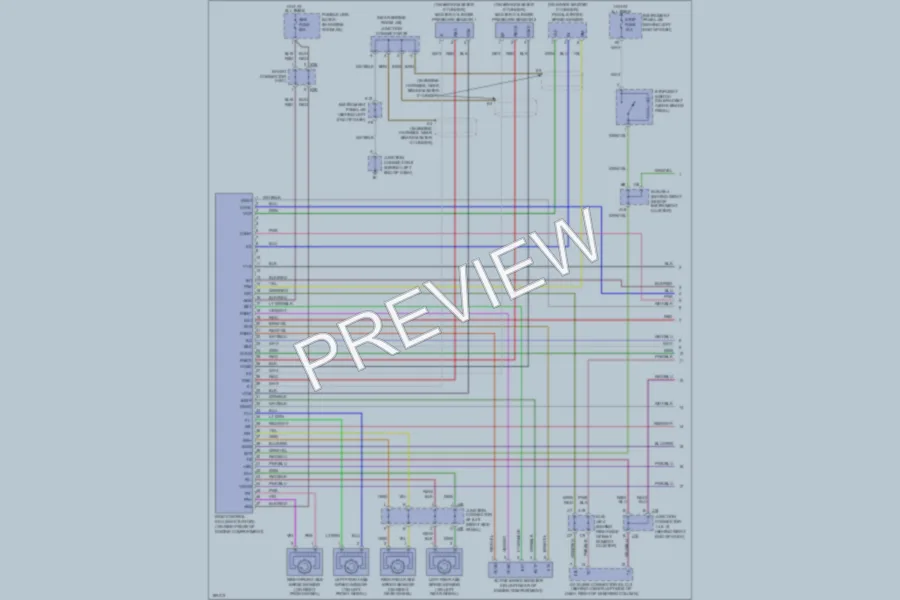 2004 Toyota Sequoia Anti Lock Brakes wiring diagram preview