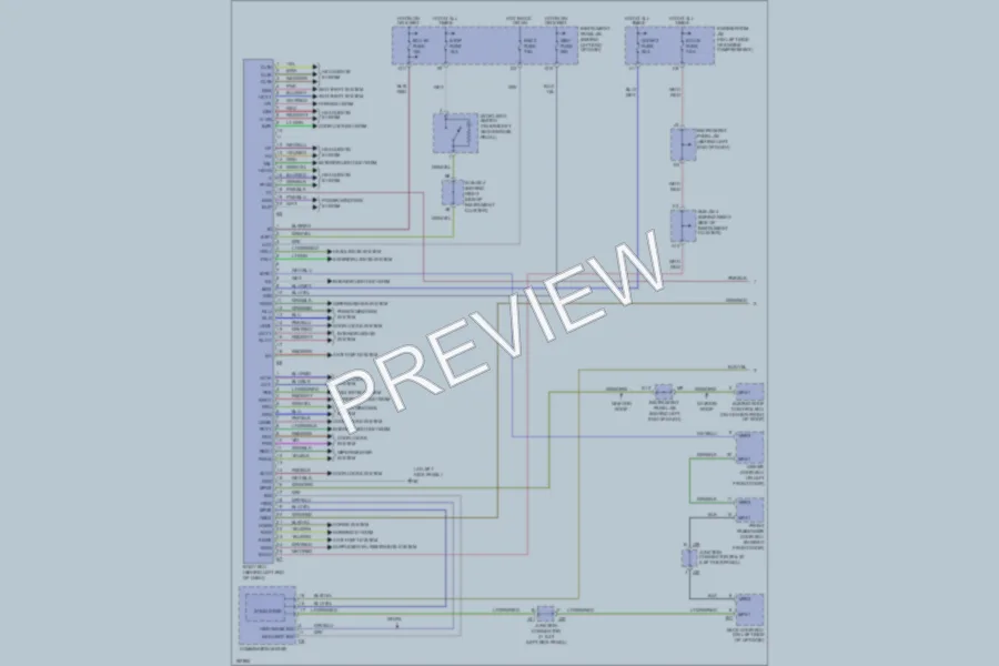 2004 Toyota Sequoia Body Control Modules wiring diagram preview