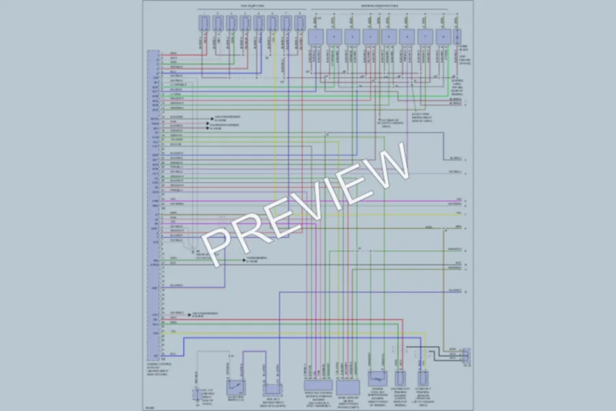 2004 Toyota Sequoia Engine Performance wiring diagram preview