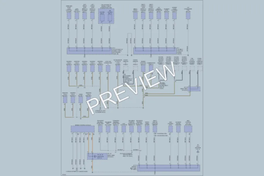 2004 Toyota Sequoia Ground Distribution wiring diagram preview