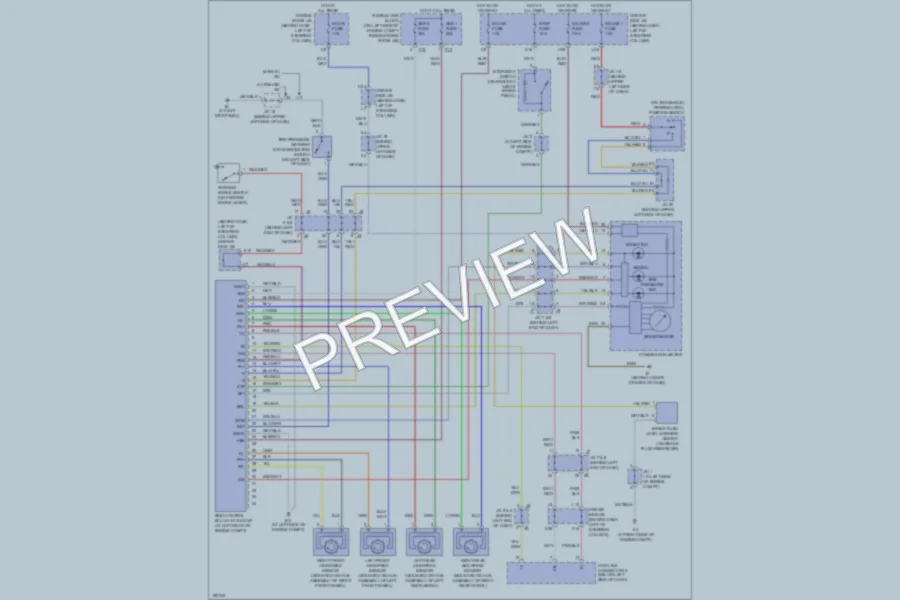 2004 Toyota Sienna Anti Lock Brakes wiring diagram preview