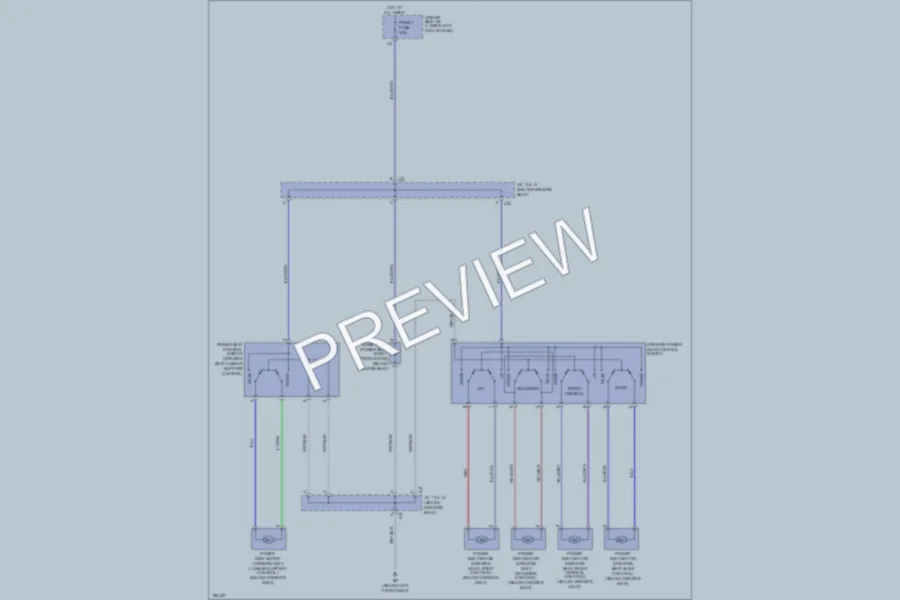 2004 Toyota Solara Power Seats wiring diagram preview
