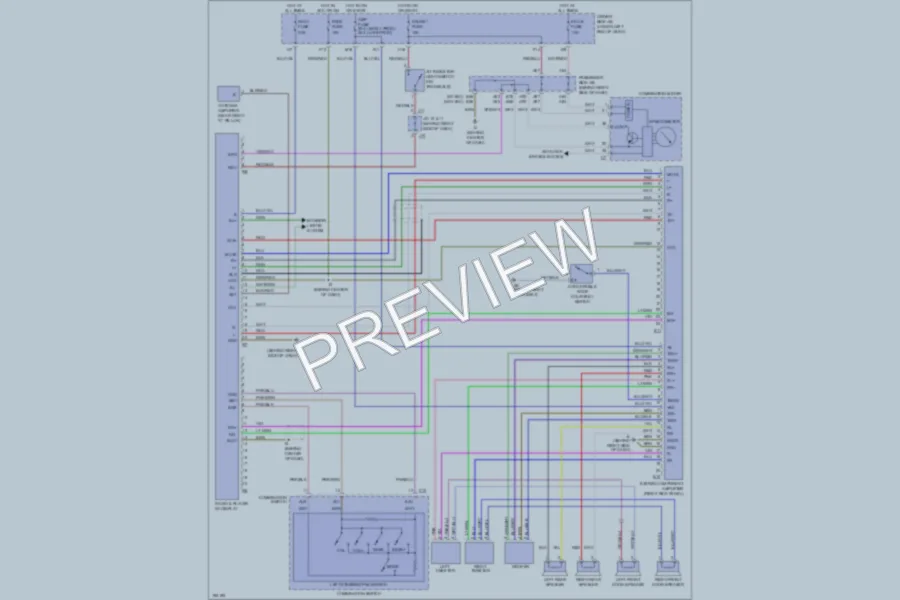 2004 Toyota Solara Radio wiring diagram preview