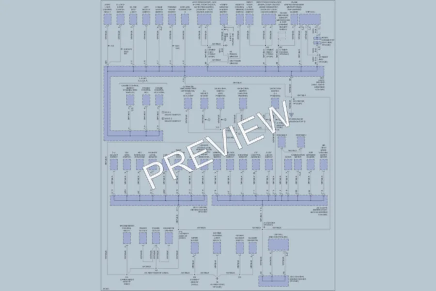 2004 Toyota Tacoma Ground Distribution wiring diagram preview