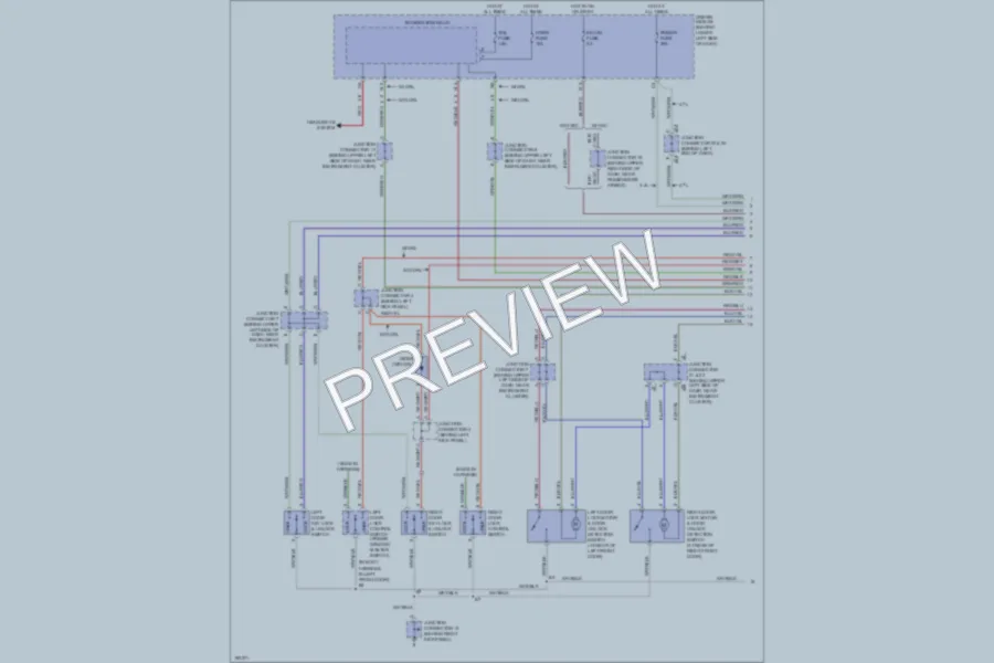 2004 Toyota Tundra Anti Theft wiring diagram preview