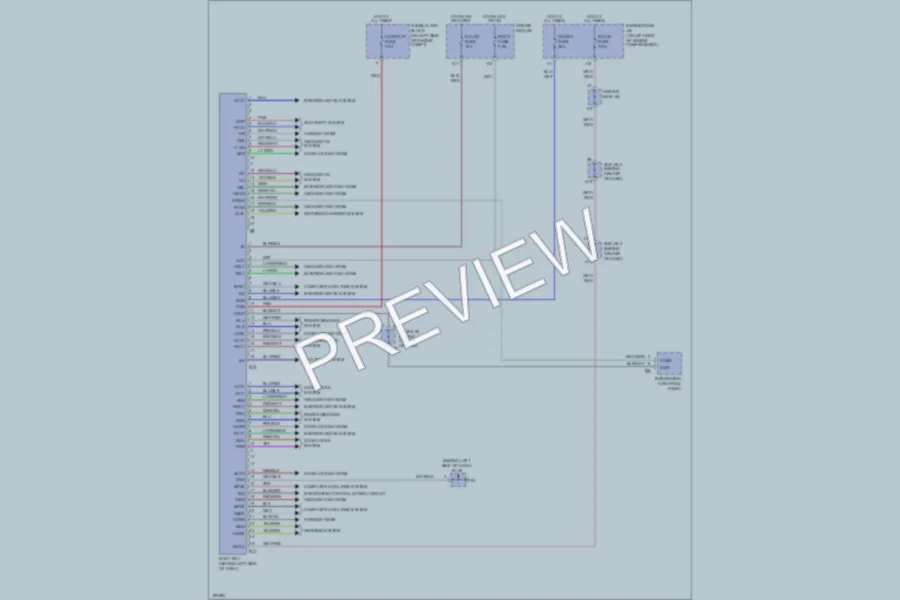2004 Toyota Tundra Body Control Modules wiring diagram preview