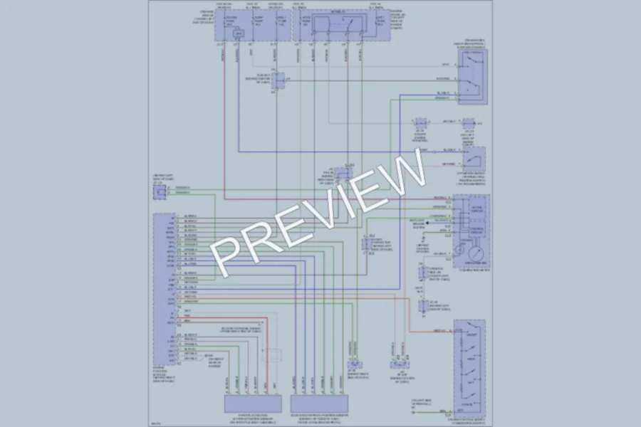 2004 Toyota Tundra Cruise Control wiring diagram preview
