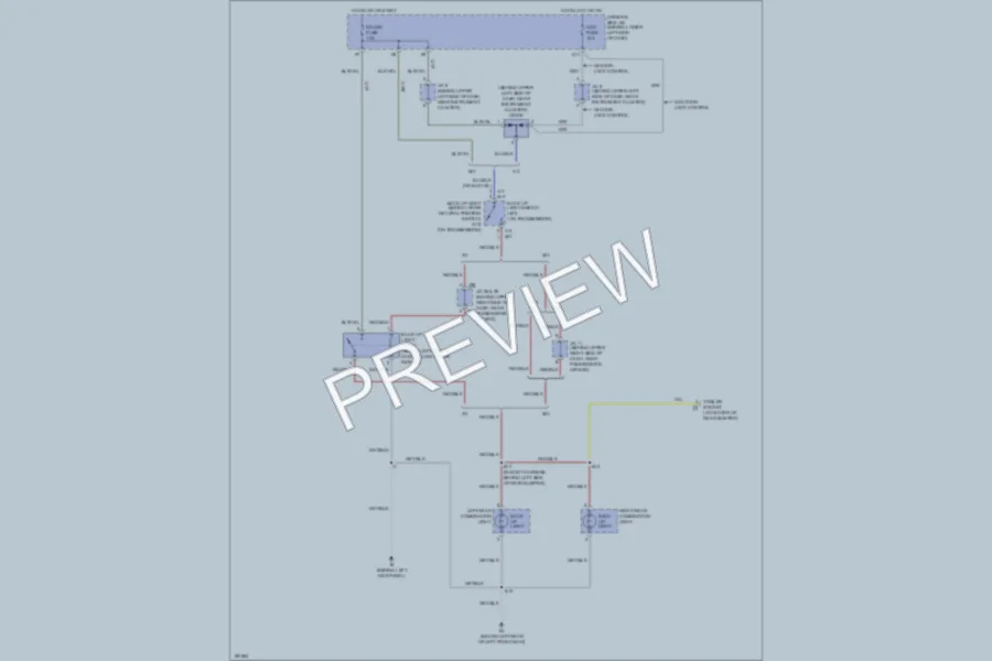2004 Toyota Tundra Exterior Lights wiring diagram preview