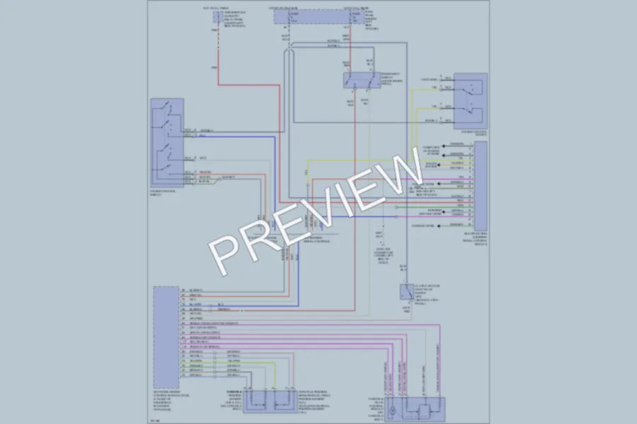 2004 Volkswagen GTI Cruise Control wiring diagram preview