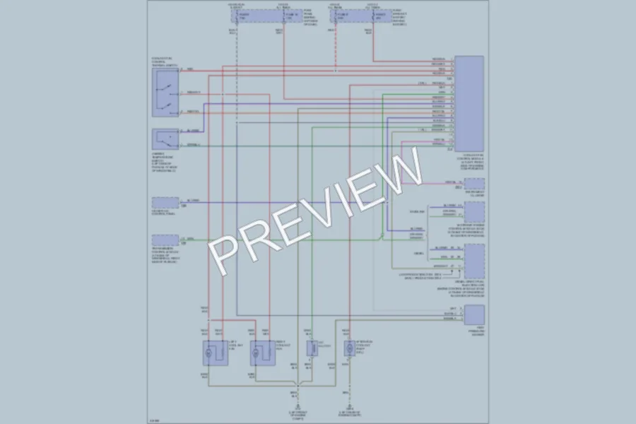 2004 Volkswagen Golf Cooling Fan wiring diagram preview