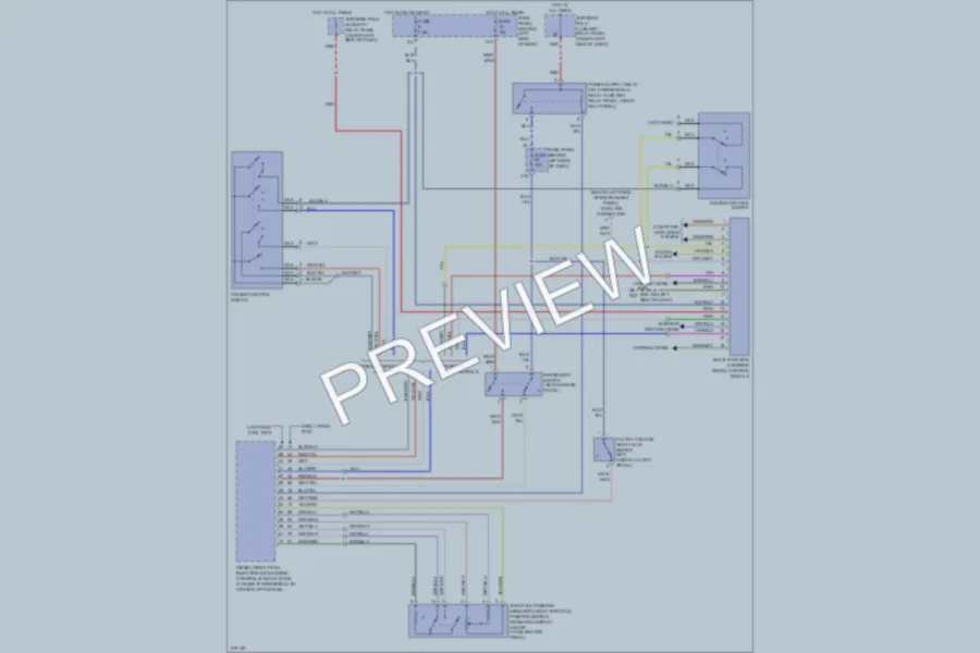2004 Volkswagen Golf Cruise Control wiring diagram preview