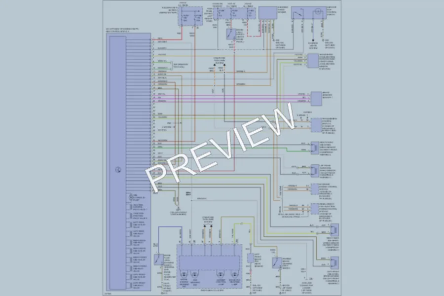 2004 Volkswagen Jetta Anti Lock Brakes wiring diagram preview