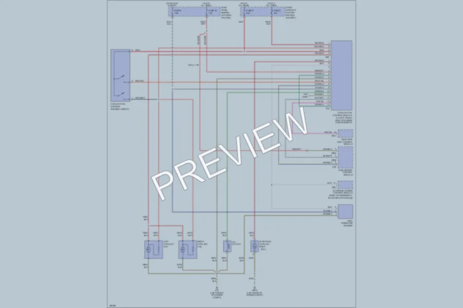 2004 Volkswagen Jetta Cooling Fan wiring diagram preview