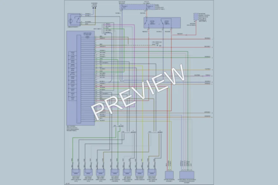 2004 Volkswagen Passat Anti Lock Brakes wiring diagram preview