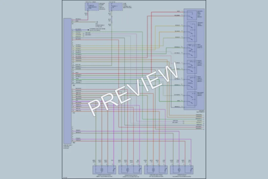 2004 Volkswagen Passat Memory Systems wiring diagram preview