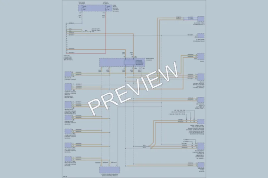 2004 Volkswagen R32 Computer Data Lines wiring diagram preview