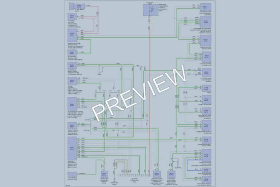 2004 Volvo S60 Computer Data Lines wiring diagram preview