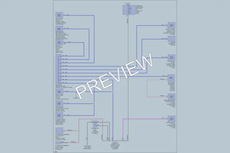 2004 Volvo V40 Computer Data Lines wiring diagram preview