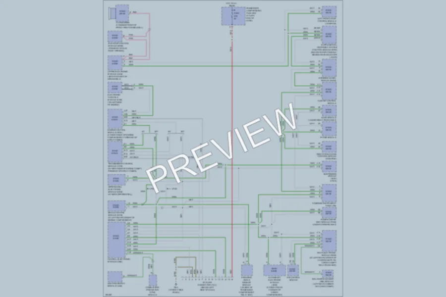 2004 Volvo XC70 Computer Data Lines wiring diagram preview