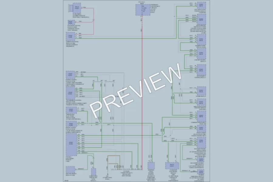 2004 Volvo XC90 Computer Data Lines wiring diagram preview