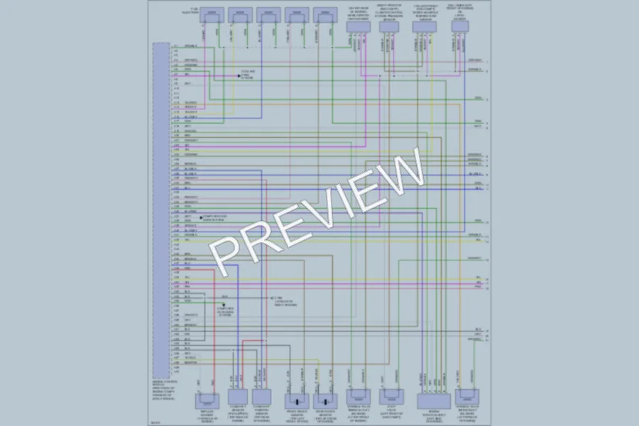 2004 Volvo XC90 Engine Performance wiring diagram preview