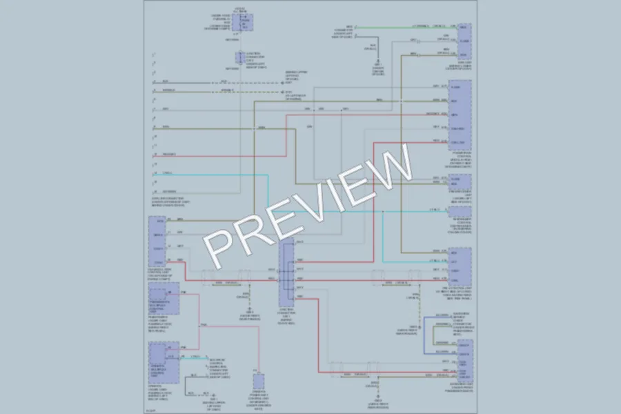 2005 Acura MDX Computer Data Lines wiring diagram preview