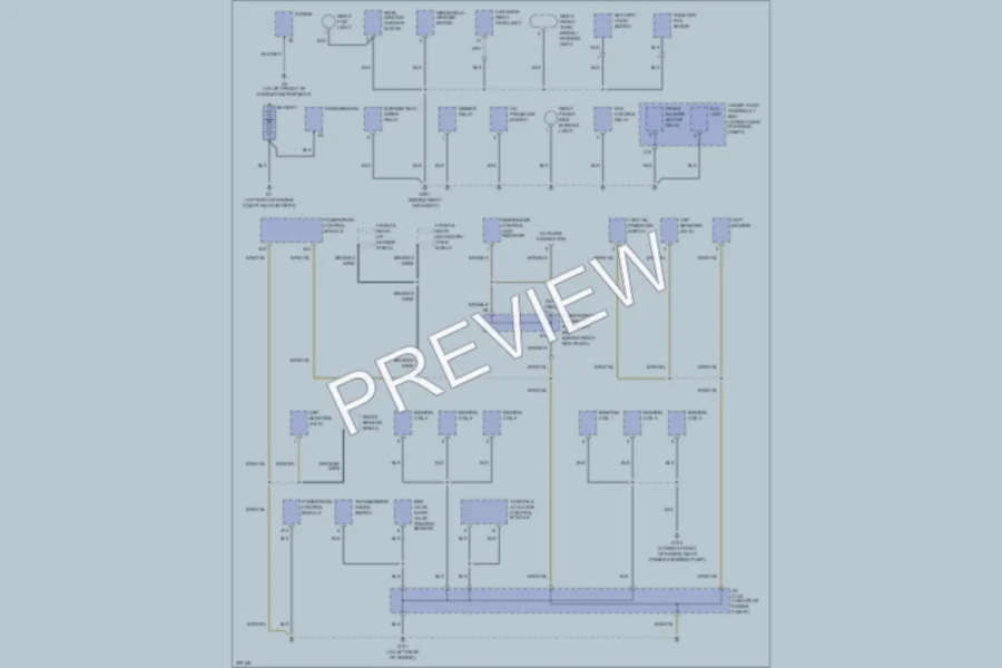 2005 Acura MDX Ground Distribution wiring diagram preview