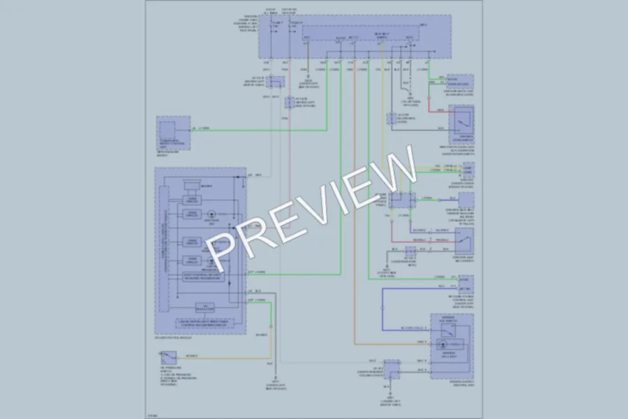 2005 Acura RL Warning Systems wiring diagram preview