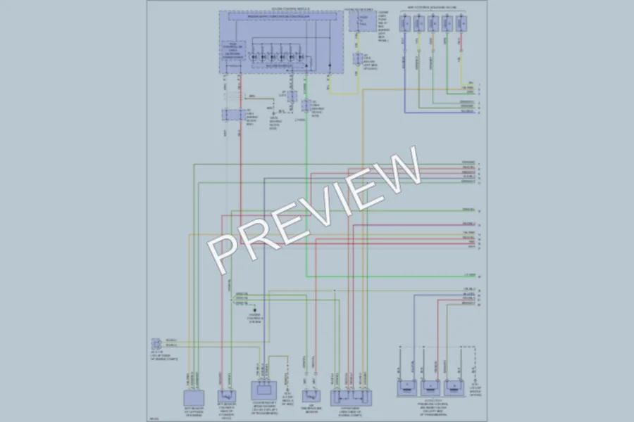 2005 Acura TSX Transmission wiring diagram preview