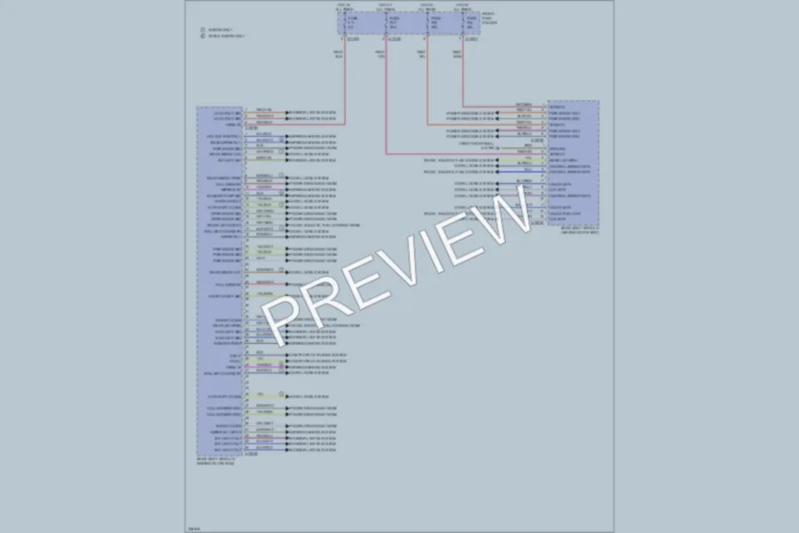 2005 BMW 525i Body Control Modules wiring diagram preview