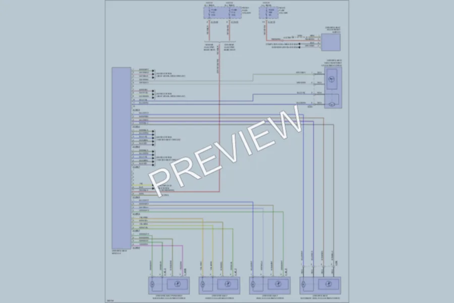 2005 BMW 525i Memory Systems wiring diagram preview