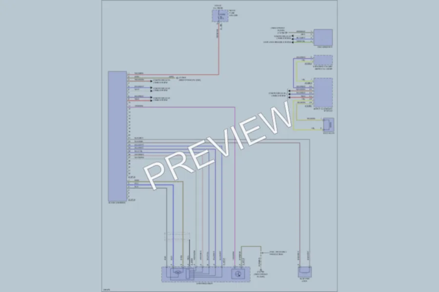 2005 BMW 530i Electronic Power Steering wiring diagram preview