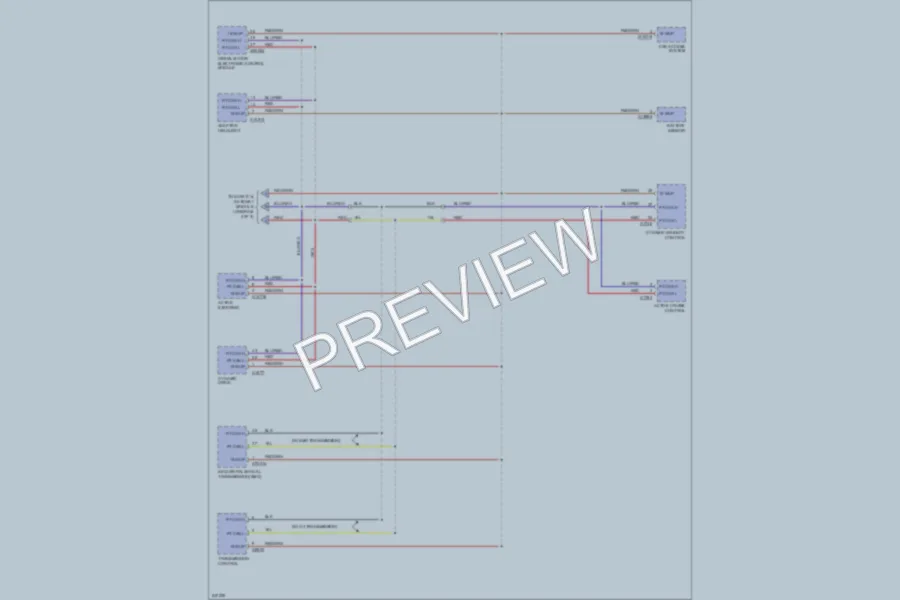 2005 BMW 545i Computer Data Lines wiring diagram preview