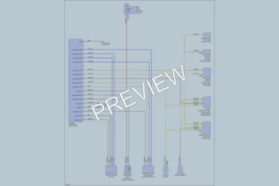 2005 BMW 745i Electronic Power Steering wiring diagram preview