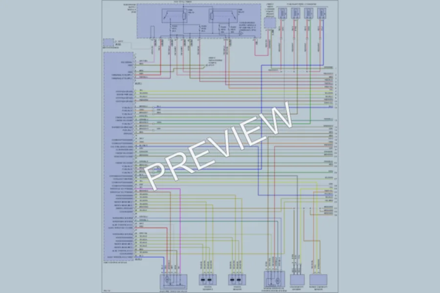 2005 BMW 745i Engine Performance wiring diagram preview