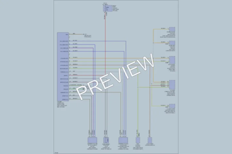 2005 BMW 760i Electronic Power Steering wiring diagram preview