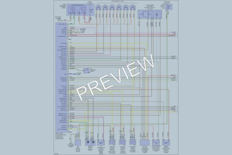 2005 BMW M3 Engine Performance wiring diagram preview