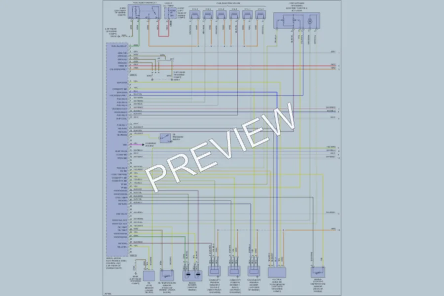 2005 BMW Z4 Engine Performance wiring diagram preview