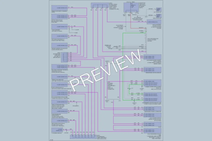 2005 Cadillac CTS Computer Data Lines wiring diagram preview