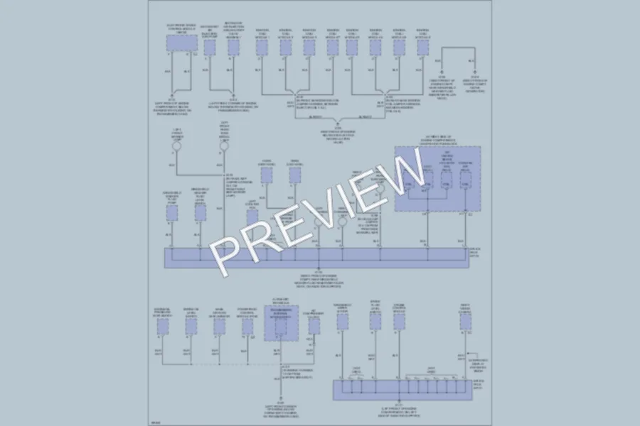2005 Cadillac DeVille Ground Distribution wiring diagram preview