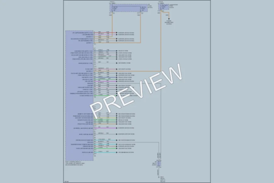 2005 Cadillac EscaladeEXT Body Control Modules wiring diagram preview