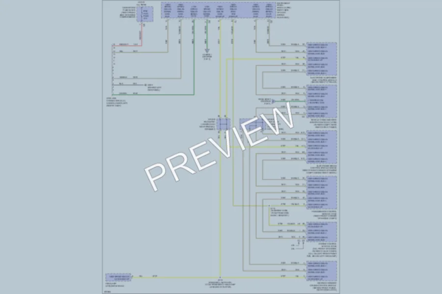 2005 Cadillac STS Computer Data Lines wiring diagram preview