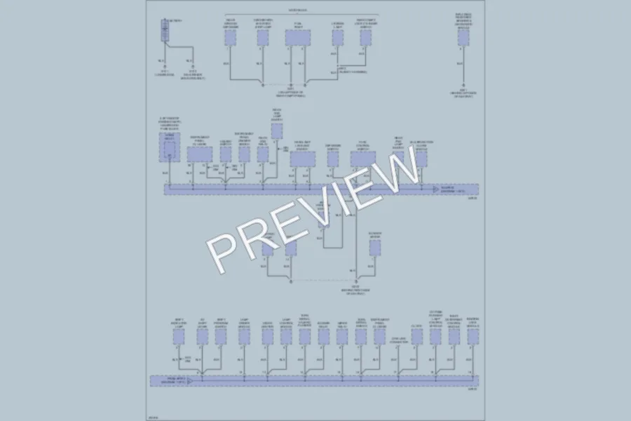 2005 Chevrolet Aveo Ground Distribution wiring diagram preview