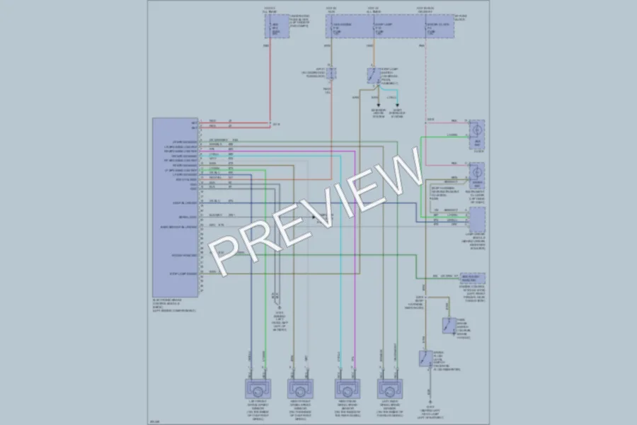 2005 Chevrolet Aveo5 Anti Lock Brakes wiring diagram preview