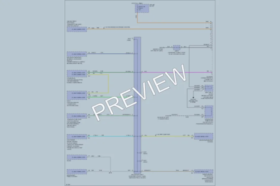 2005 Chevrolet Blazer Computer Data Lines wiring diagram preview