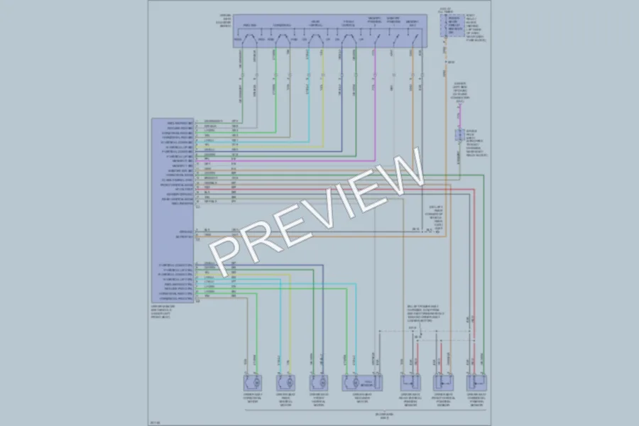 2005 Chevrolet Blazer Memory Systems wiring diagram preview